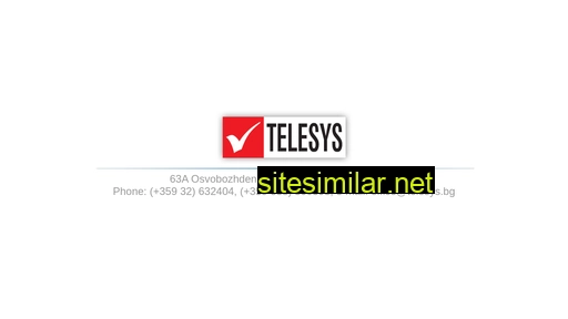Telesys similar sites