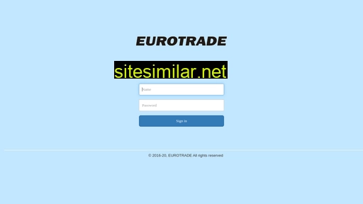 Eurotrade similar sites