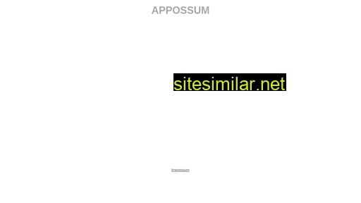 appossum.biz alternative sites