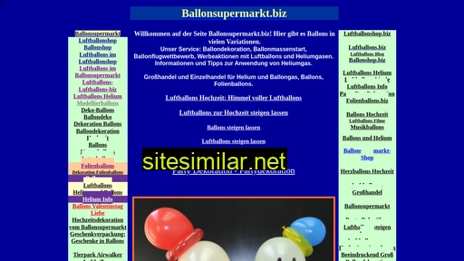 Ballonsupermarkt similar sites