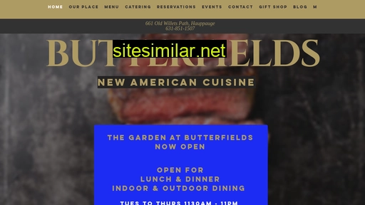 butterfieldsrestaurant.biz alternative sites