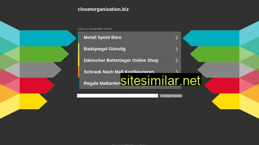 closetorganization.biz alternative sites