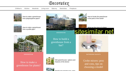 Decoratex similar sites