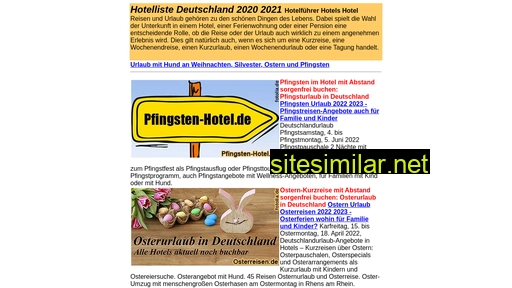 hotelliste.biz alternative sites