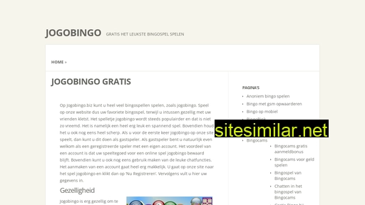 jogobingo.biz alternative sites