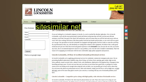 Lincolnlocksmiths similar sites