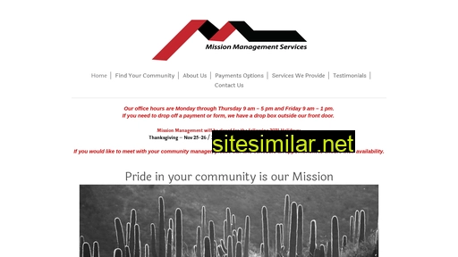 missionmanagement.biz alternative sites