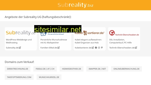 subreality.biz alternative sites