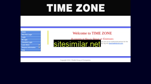Time-zone similar sites