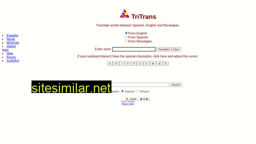tritrans.biz alternative sites