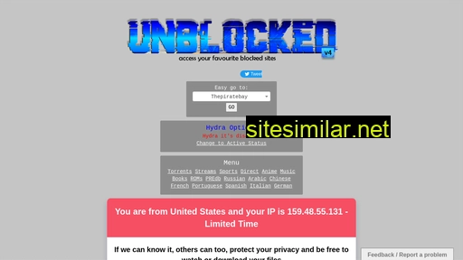 unblockedsites.biz alternative sites