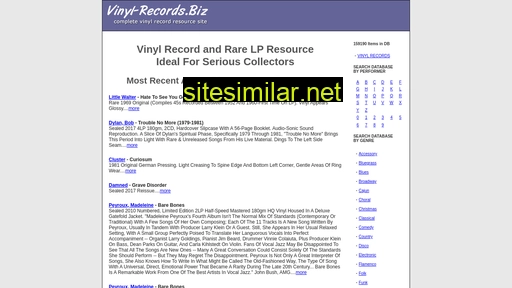vinyl-records.biz alternative sites