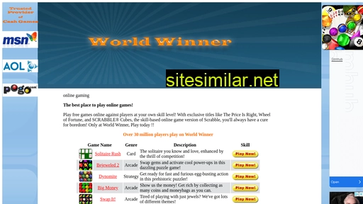 worldwinner.biz alternative sites
