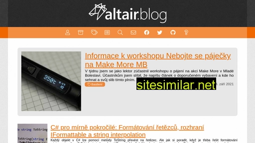 altair.blog alternative sites