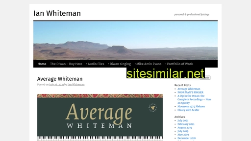 ianwhiteman.blog alternative sites