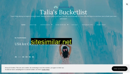 taliasbucketlist.blog alternative sites