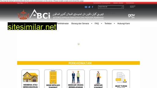 abci.gov.bn alternative sites