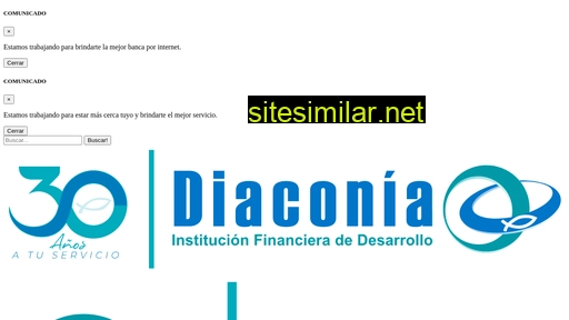 diaconia.bo alternative sites