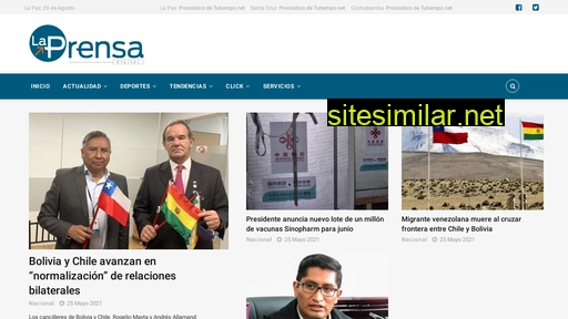 laprensa.com.bo alternative sites