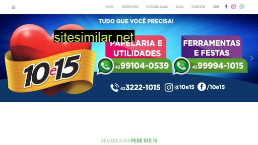 10e15.com.br alternative sites