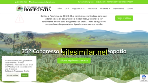 35congressodehomeopatia.com.br alternative sites