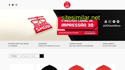 3dgeekstore.com.br alternative sites
