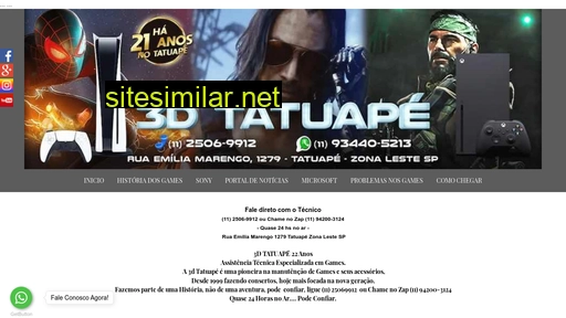3dtatuape.com.br alternative sites