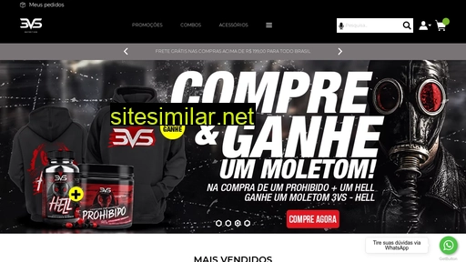 3vsnutrition.com.br alternative sites