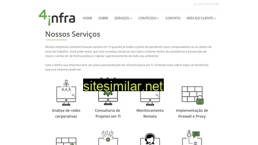 4infra.com.br alternative sites