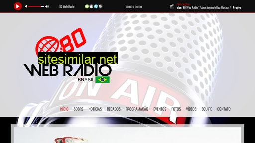 80webradio.com.br alternative sites