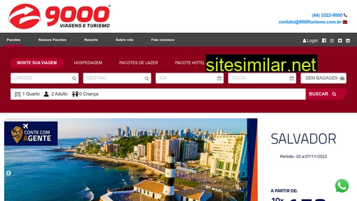 9000turismo.com.br alternative sites