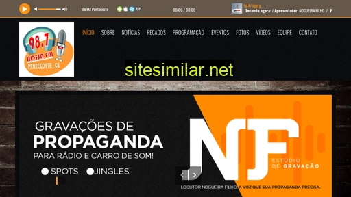 98fmpentecoste.com.br alternative sites