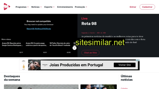 98live.com.br alternative sites