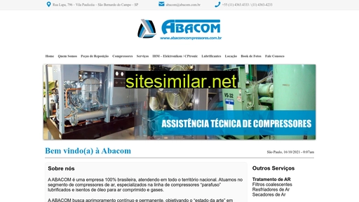 abacomcompressores.com.br alternative sites