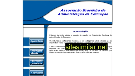 abaed.org.br alternative sites