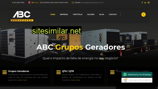 abcgeradores.com.br alternative sites