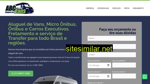 abcvans.com.br alternative sites
