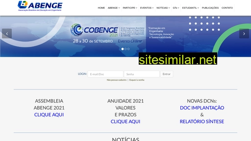 abenge.org.br alternative sites