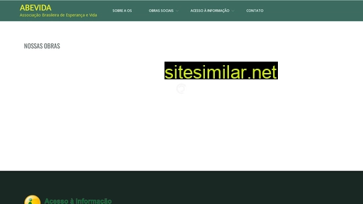 abevida.org.br alternative sites