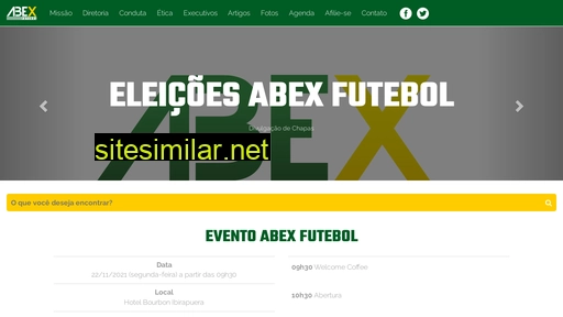 abexfutebol.com.br alternative sites