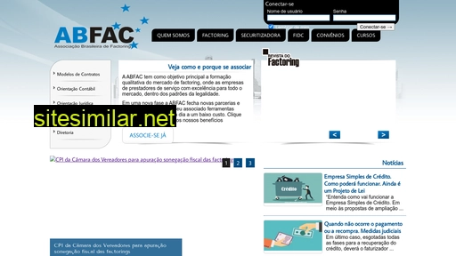 abfac.com.br alternative sites