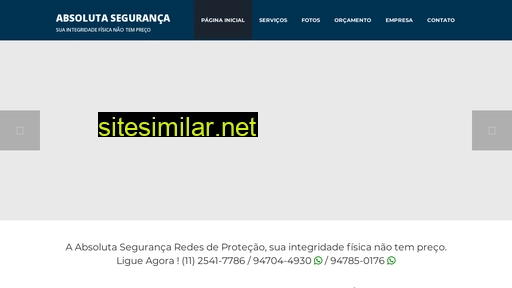 Absolutaredesdeprotecao similar sites
