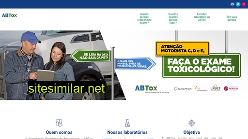 abtox.org.br alternative sites