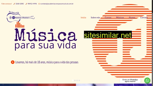 academiacompassomusical.com.br alternative sites