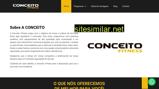academiaconceitofitness.com.br alternative sites