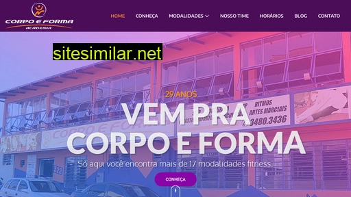 academiacorpoeforma.com.br alternative sites
