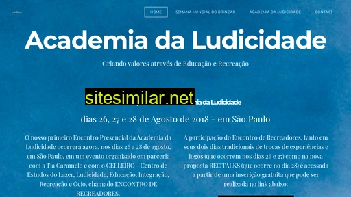 academiadaludicidade.com.br alternative sites