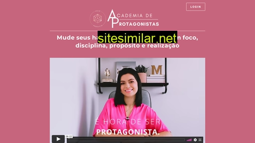 academiadeprotagonistas.com.br alternative sites