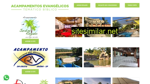 acampamentosevangelicos.com.br alternative sites