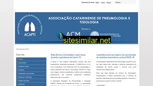 acapti.org.br alternative sites